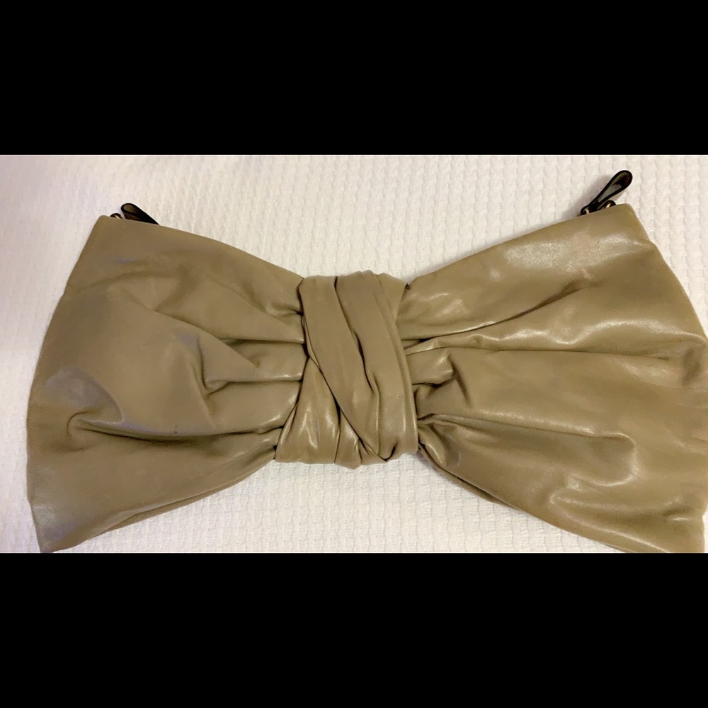 Valentino giant bow clutch